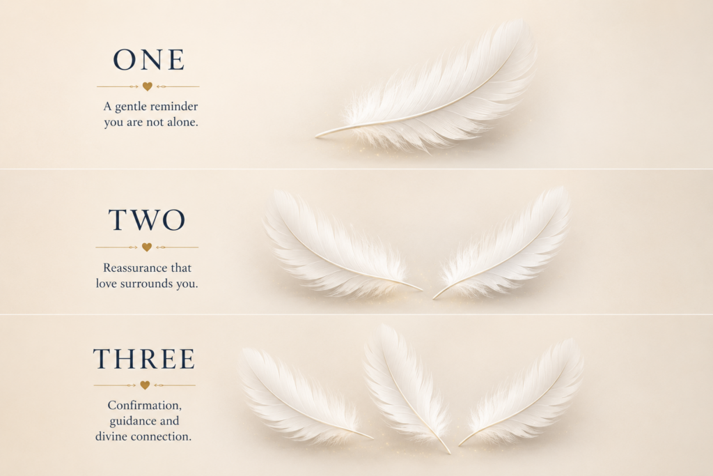 White Feathers - David William Psychic Medium