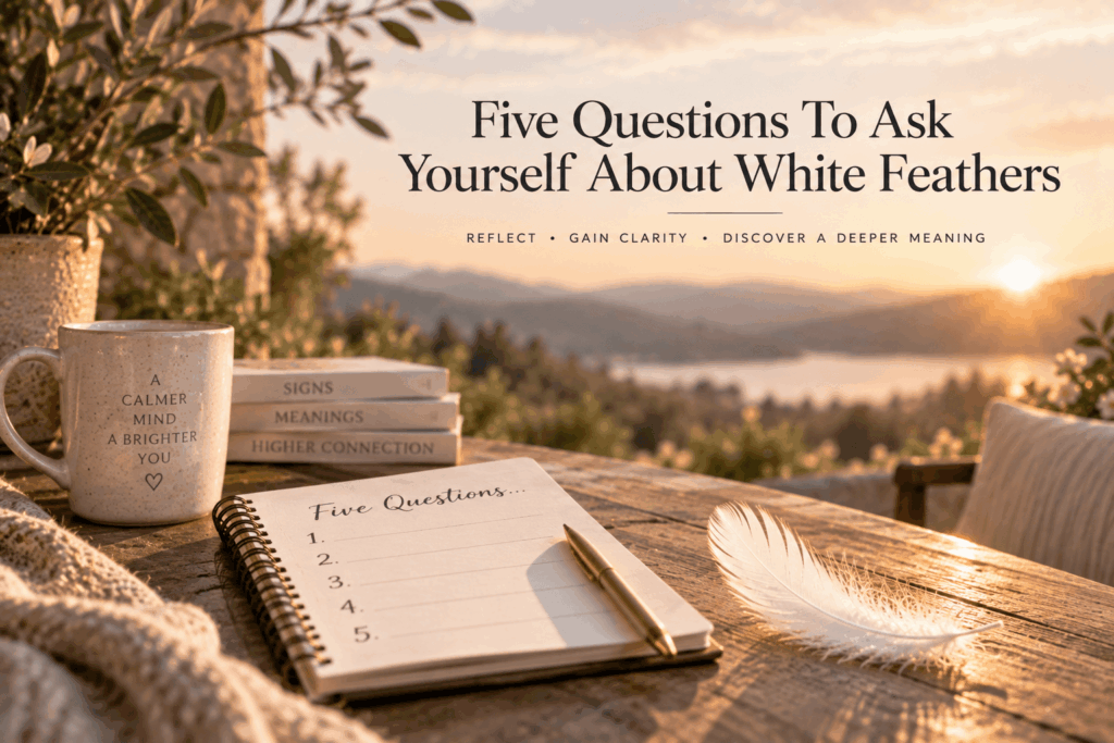 Five Questions To Ask About White Feathers - David William Psychic Medium