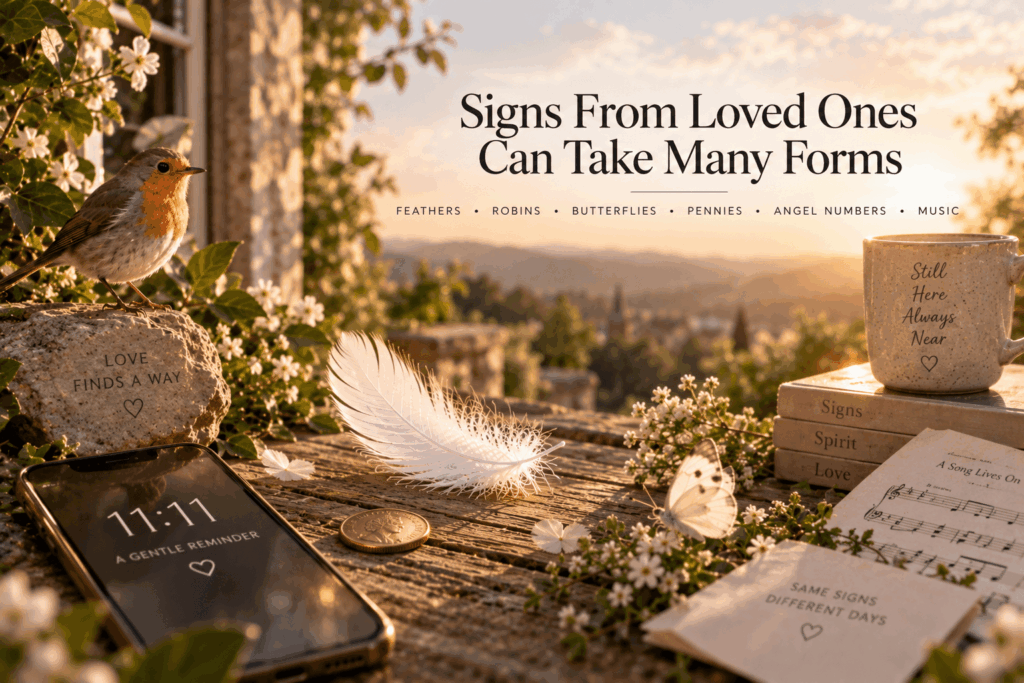 Signs From Loved Ones Can Take Many Forms - David William Psychic Medium