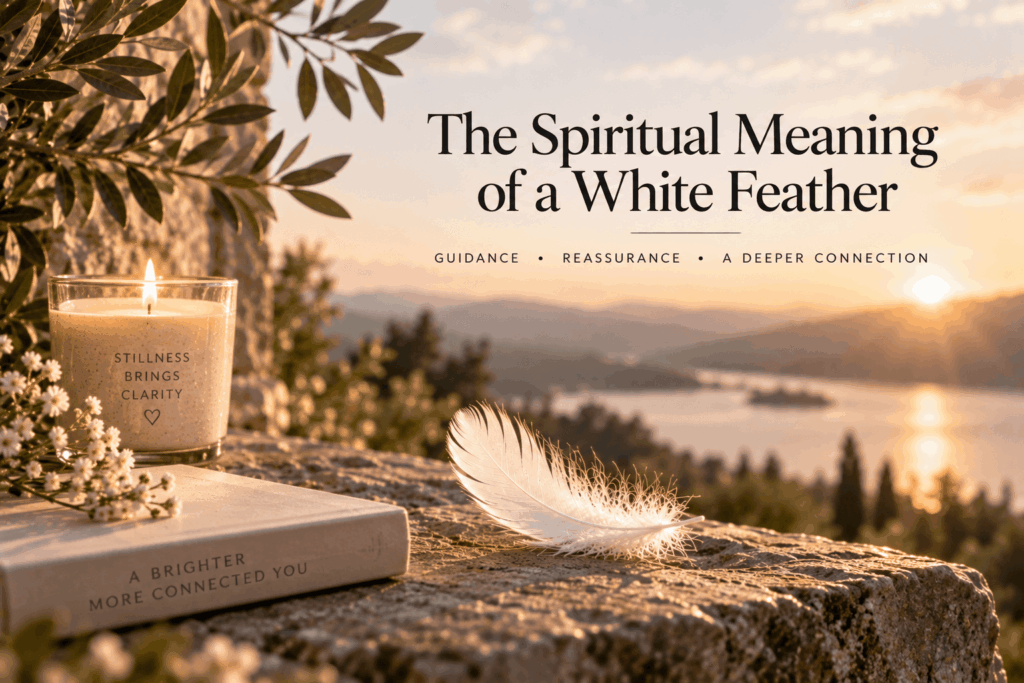 The Spiritual Meaning Of A White Feather - David William Psychic Medium