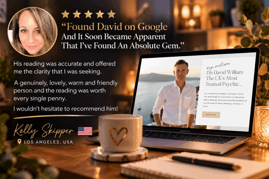 Trusted psychic review from Kelly Skipper in Los Angeles for David William Psychic Medium