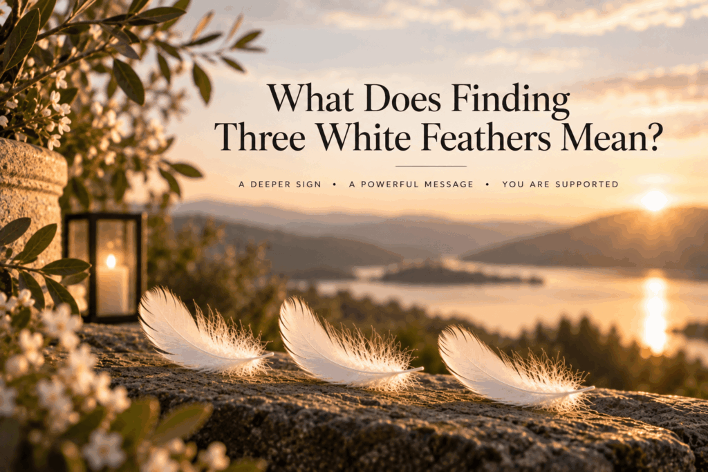 What Does Finding Three White Feathers Mean - David William Psychic Medium
