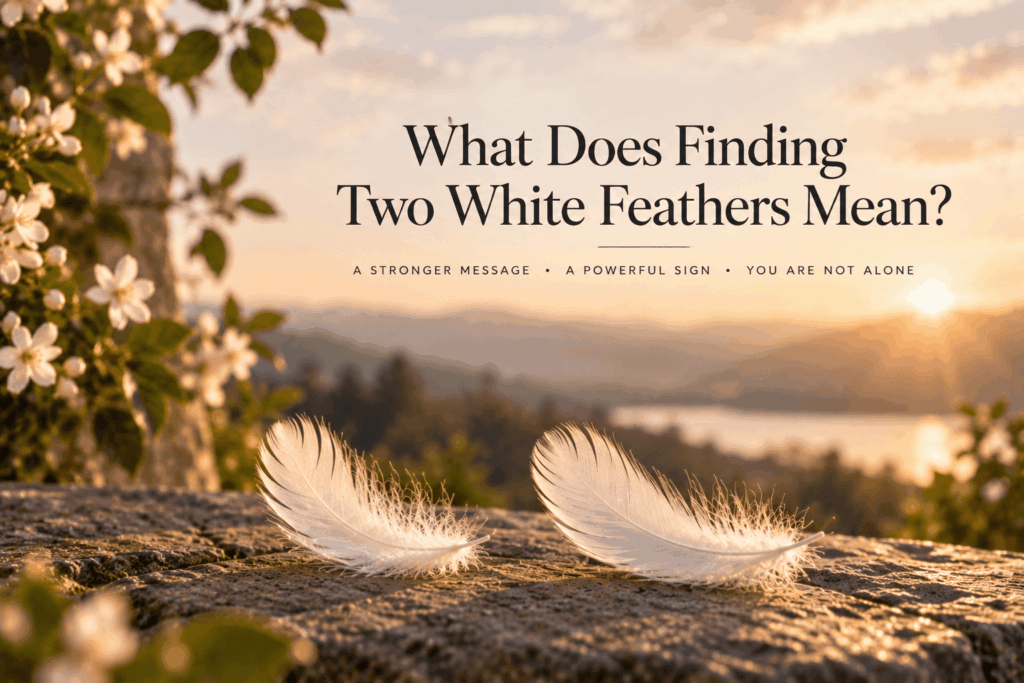 What Does Finding Two White Feathers Mean - David William Psychic Medium