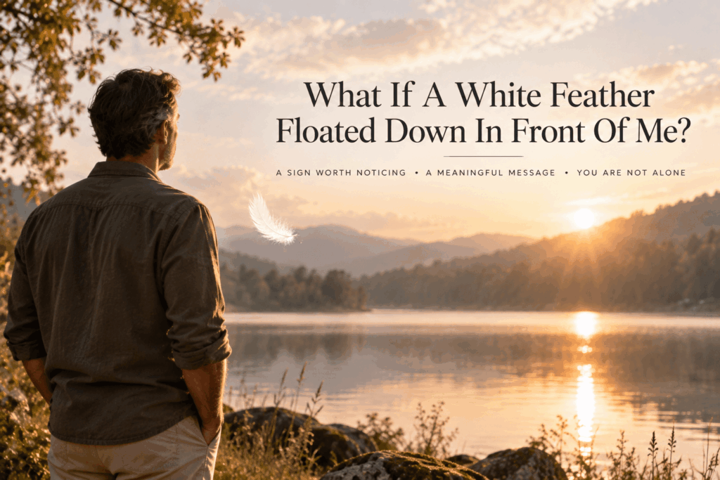 What If A White Feather Floated Down In Front Of Me - David William Psychic Medium